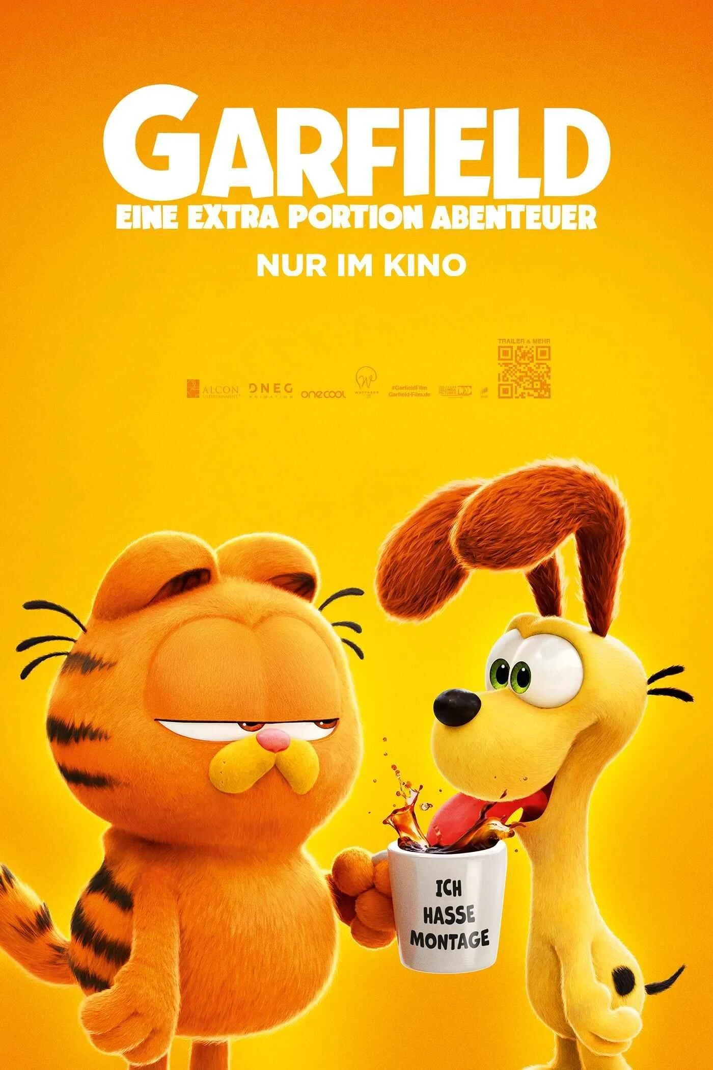 The Garfield Movie (2024) - Stream Animation movies with ATLAS IPTV IPTV service